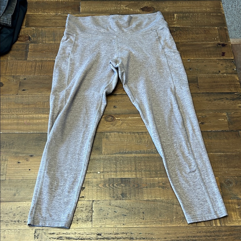 Women’s Aerie Tan Active Leggings - Comfortable Stretch Bottoms